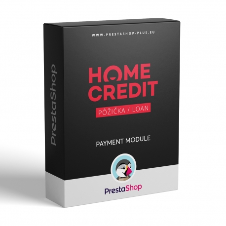 Home Credit půjčka pro PrestaShop (platební modul)