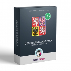 Czech language for PrestaShop 1.6.x