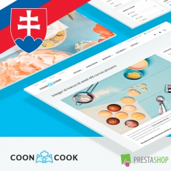Slovenčina pro PrestaShop šablonu CoonCook