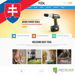 Slovak language for Tools PrestaShop theme