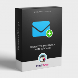 Přílohy v e-mailových oznámeních pro PrestaShop
